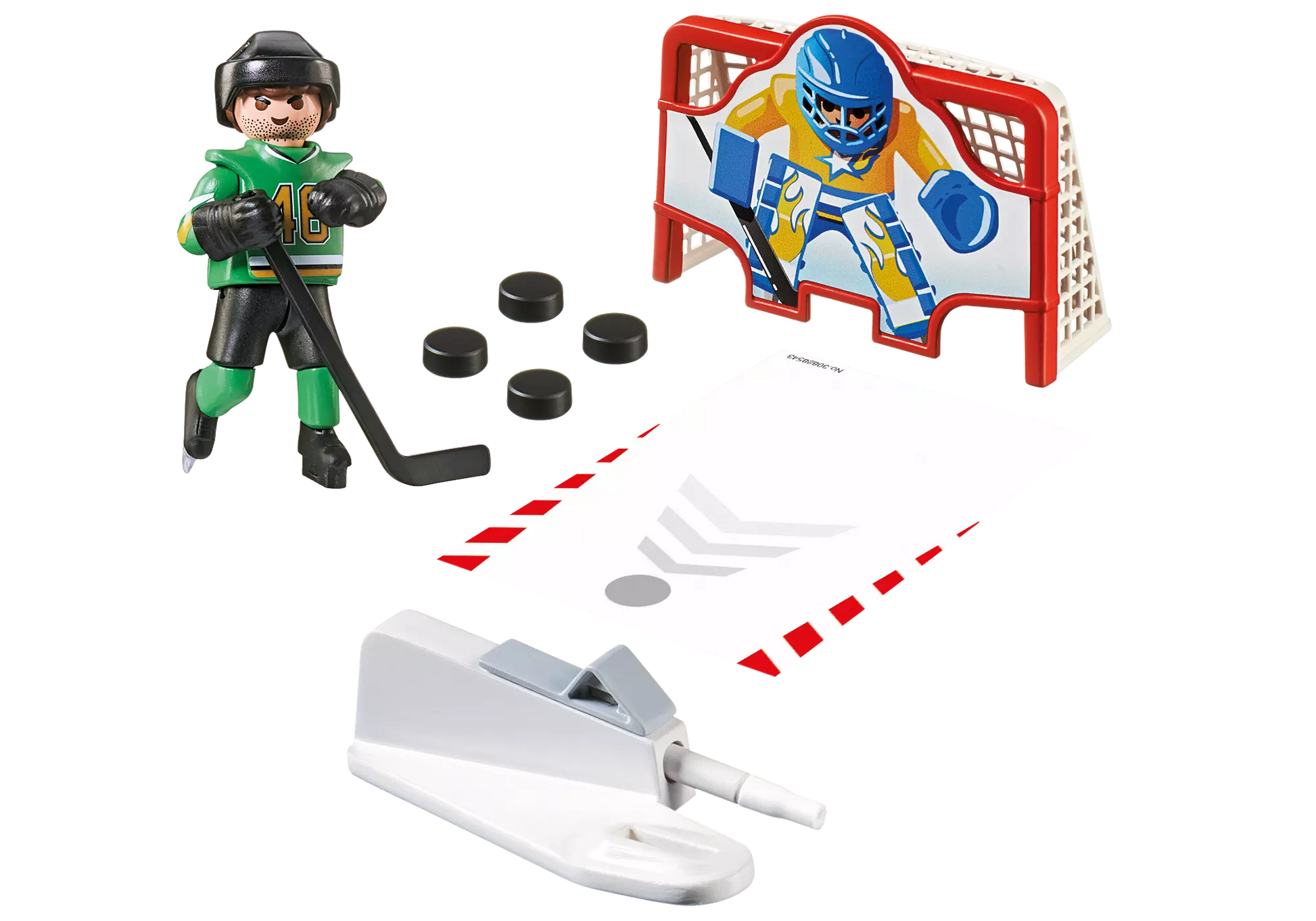 Playmobil 6192 Sports & Action Eishockey Tortraining - plegobil