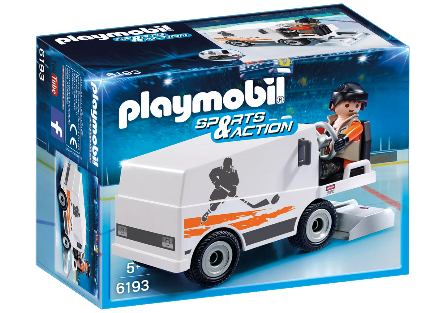 Playmobil 6193 Sports & Action Eisbearbeitungsmaschine - plegobil