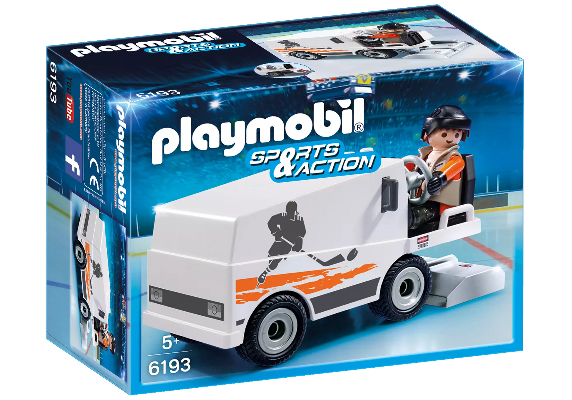 Playmobil 6193 Sports & Action Eisbearbeitungsmaschine - plegobil