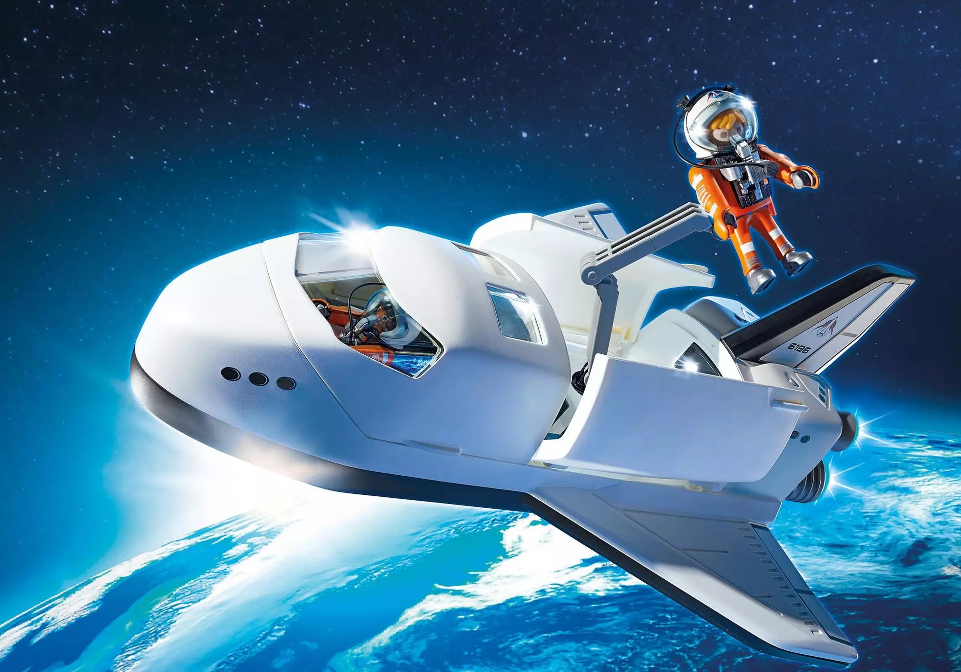 Playmobil 6196 City Action Space Shuttle - plegobil