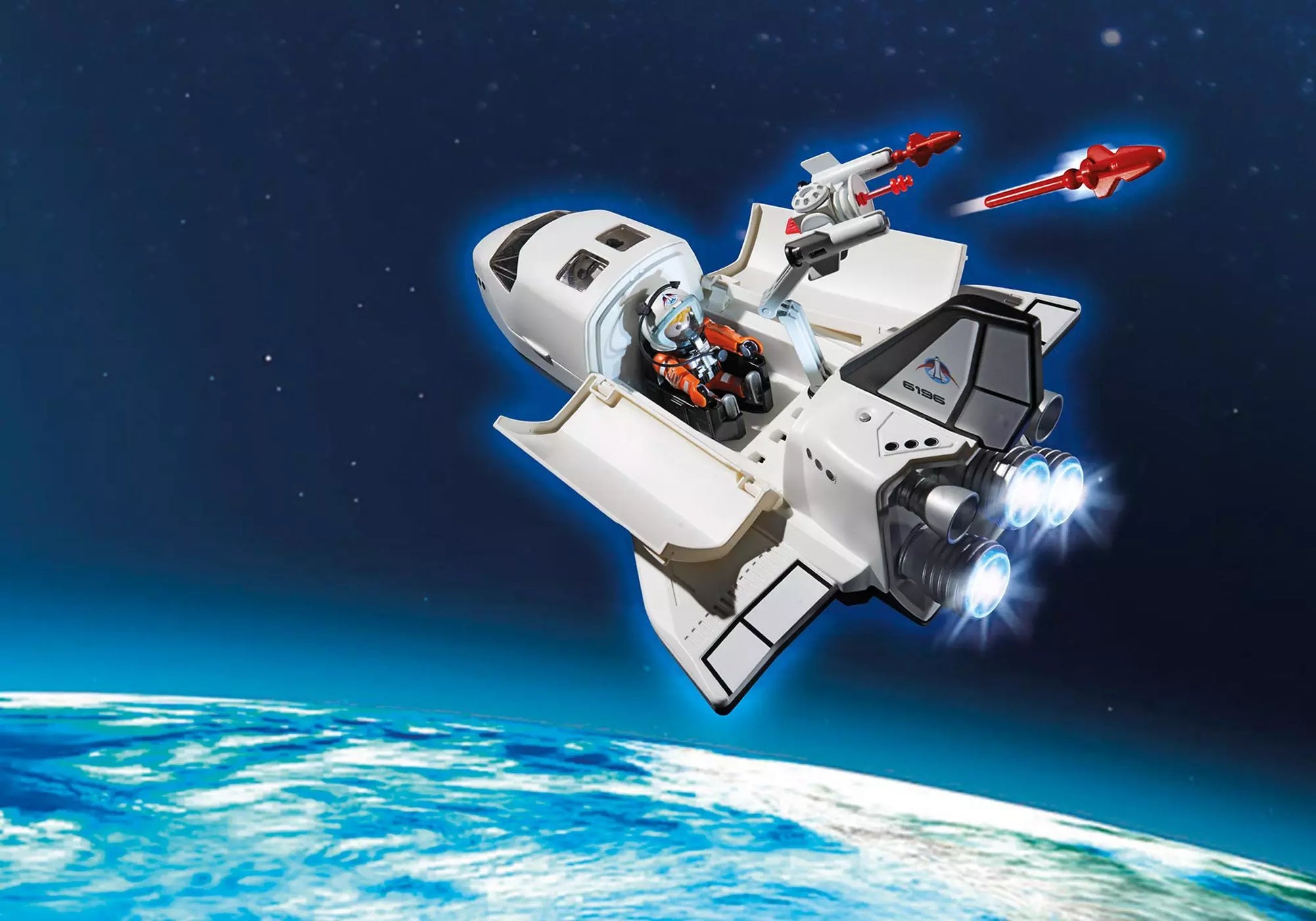 Playmobil 6196 City Action Space Shuttle - plegobil