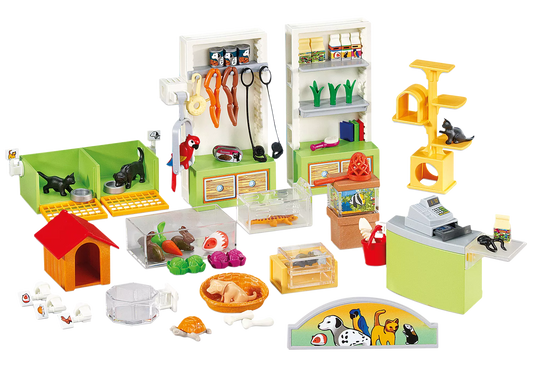 Playmobil 6221 City Life Zoohandlung (Folienverpackung) - plegobil