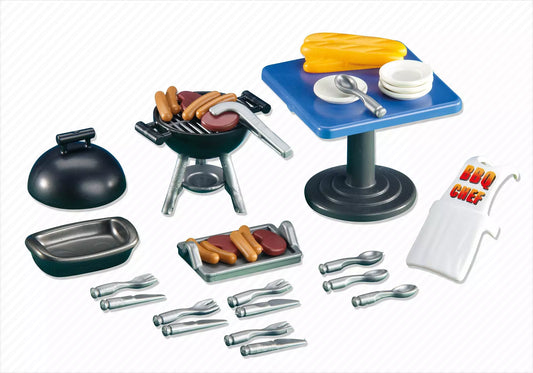 Playmobil 6245 City Life Grillzubehör (Folienverpackung) - plegobil
