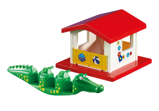 Playmobil 6247 City Life Spielhäuschen mit Krokodilwippe (Folienverpackung) - plegobil
