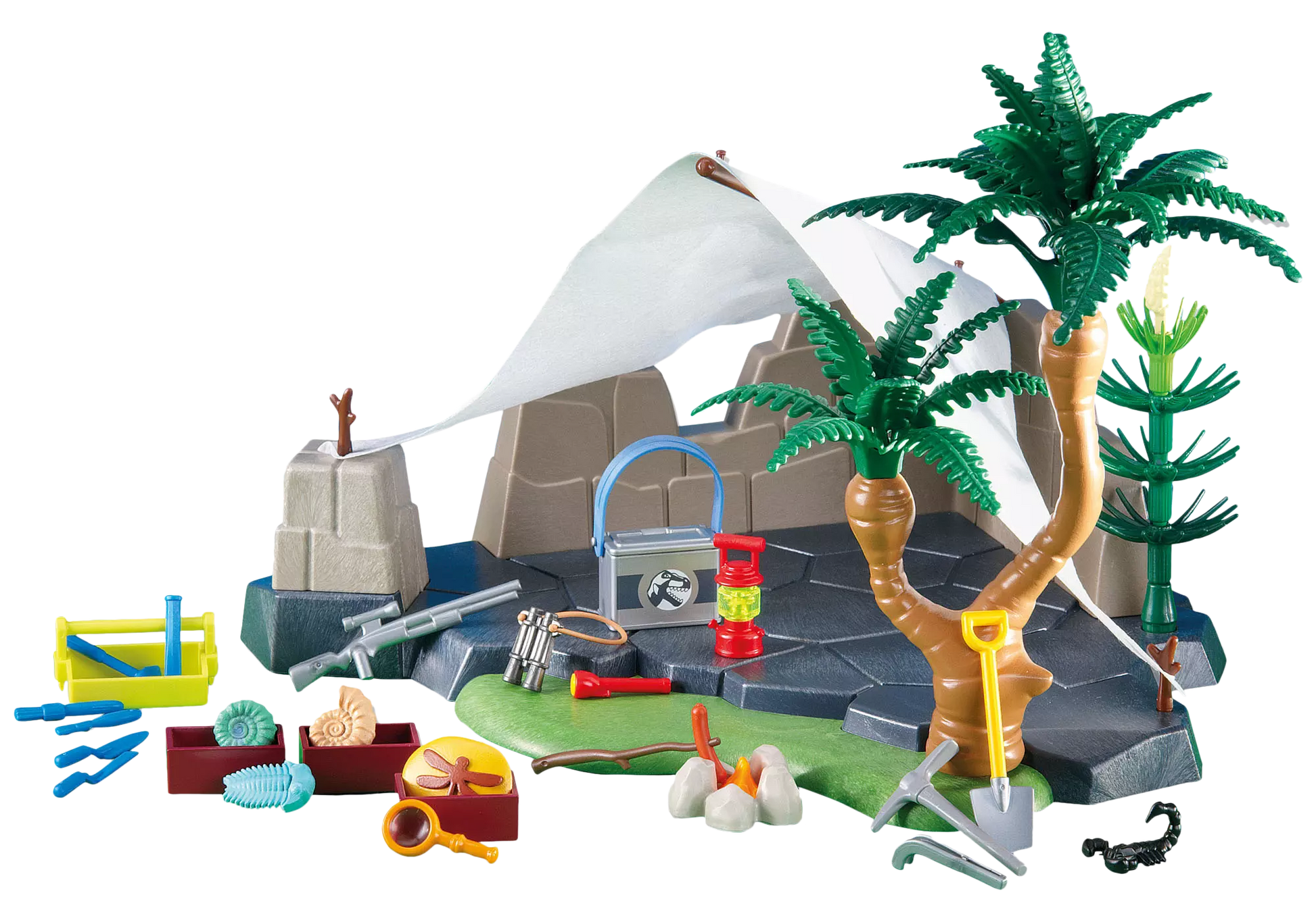 Playmobil 6268 Wild Life Forschercamp (Folienverpackung) - plegobil