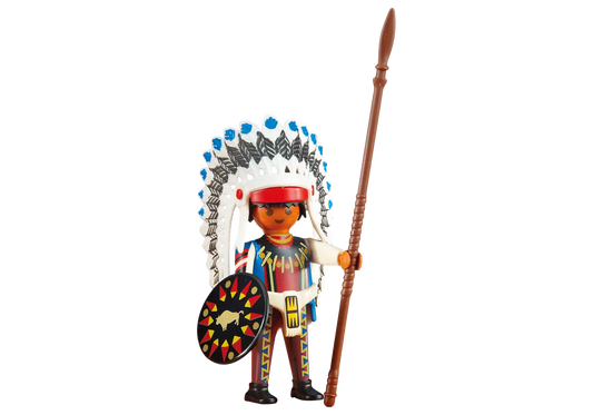 Playmobil 6271 Western Häuptling (Folienverpackung) - plegobil