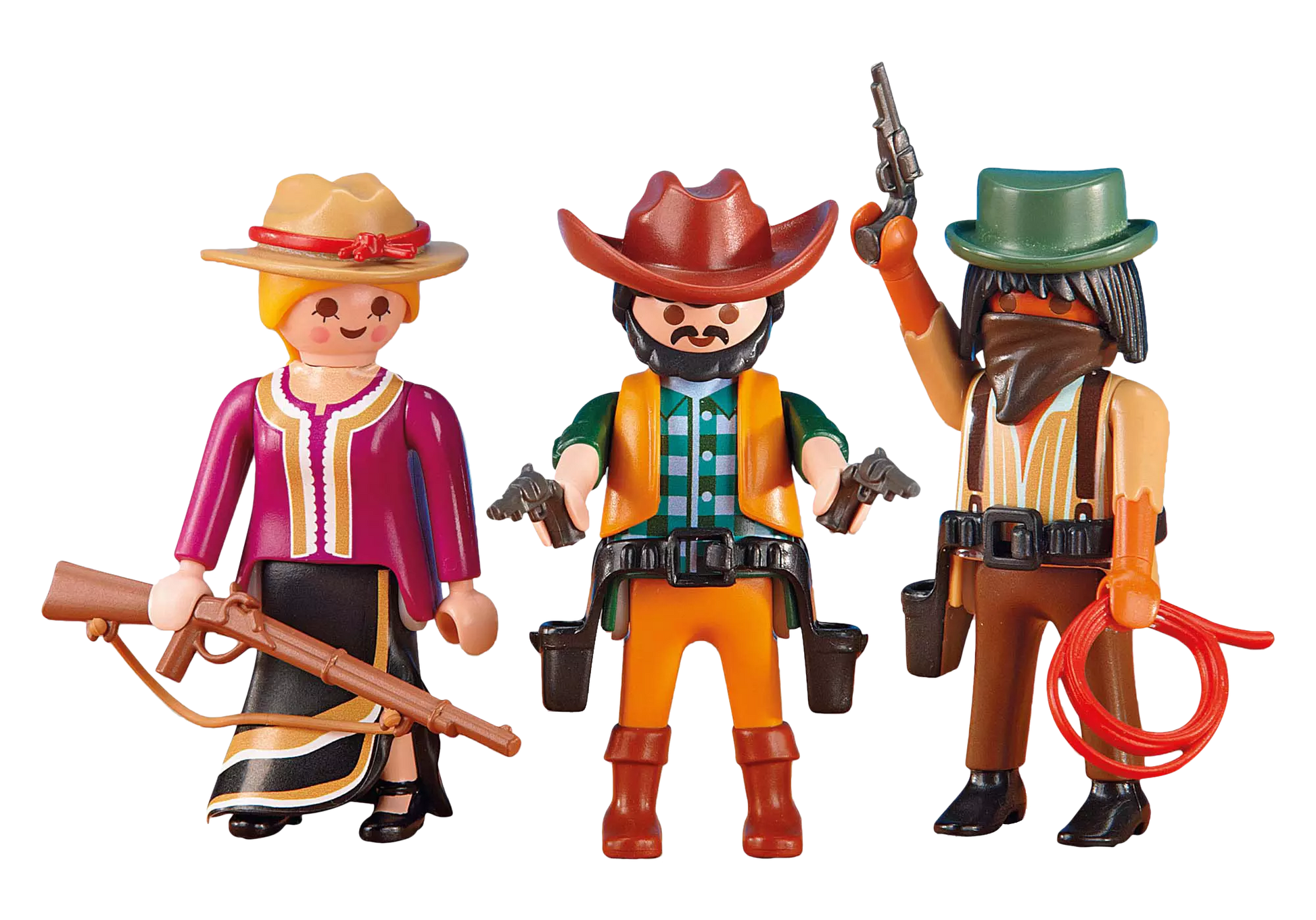 Playmobil 6278 Western 2 Cowboys mit Cowgirl (Folienverpackung) - plegobil
