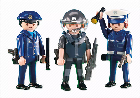 Playmobil 6285 City Action 3 Polizisten (Folienverpackung) - plegobil