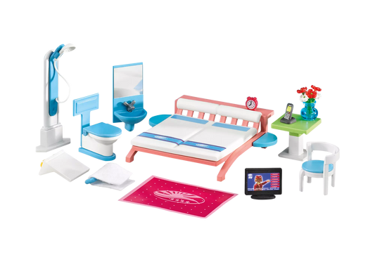 Playmobil 6297 Summer Fun Zimmereinrichtung Großes Ferienhotel (Folienverpackung) - plegobil