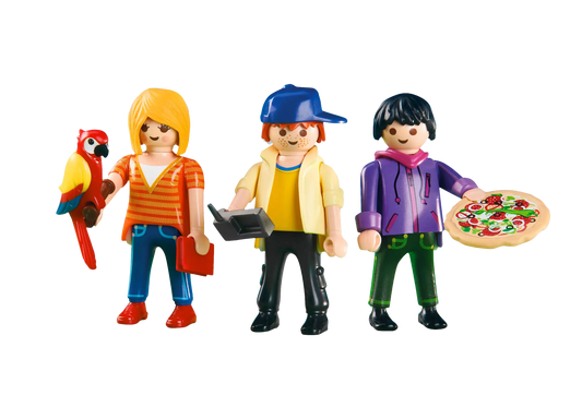 Playmobil 6298 Die Playmos Die drei PLAYMOS (Folienverpackung) - plegobil
