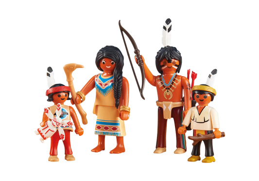 Playmobil 6322 Western Indianerfamilie (Folienverpackung) - plegobil