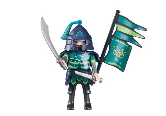 Playmobil 6327 Anführer der grünen Asia Ritter (Folienverpackung) - plegobil