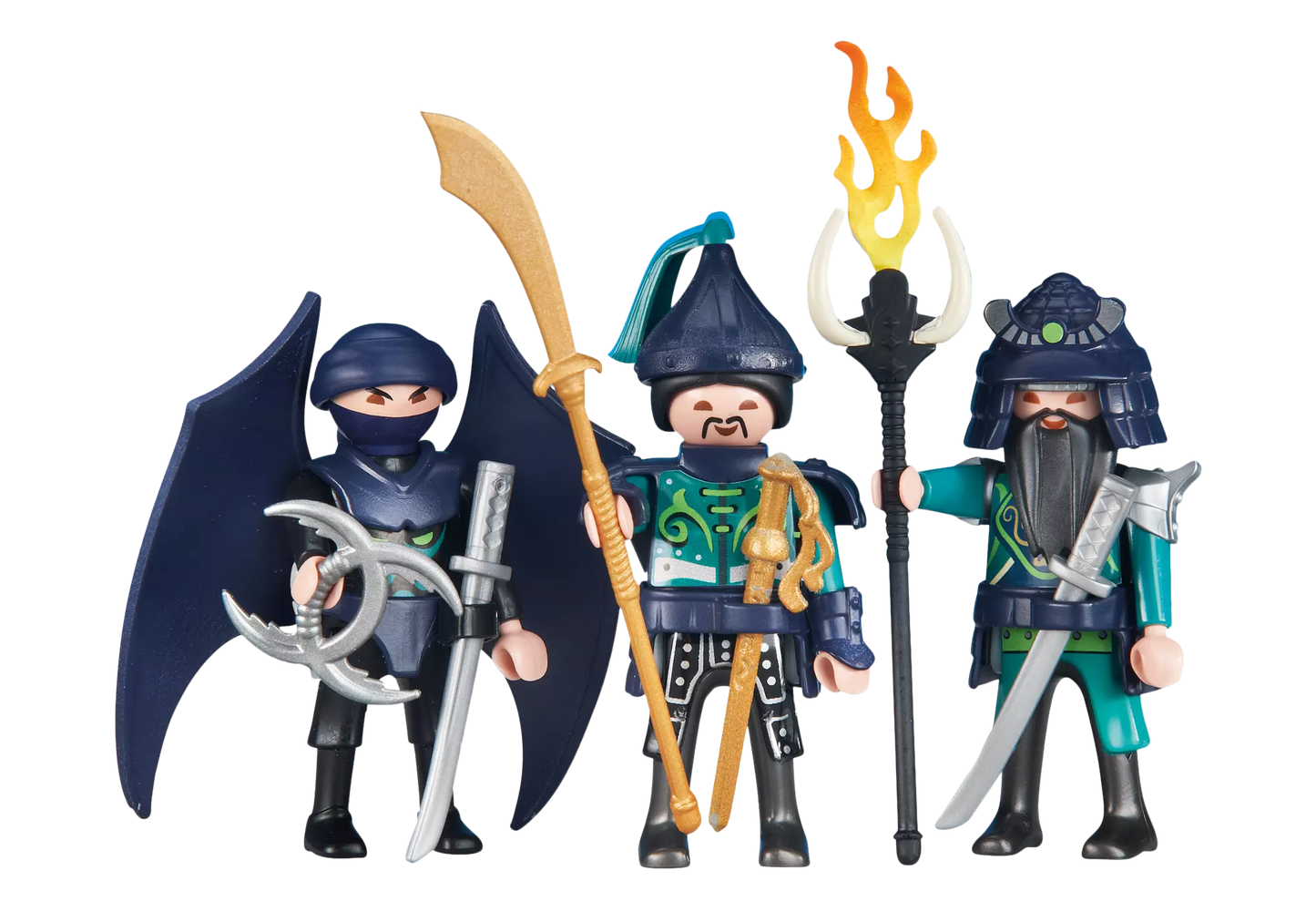 Playmobil 6328 Grüne Asia Ritter (Folienverpackung) - plegobil