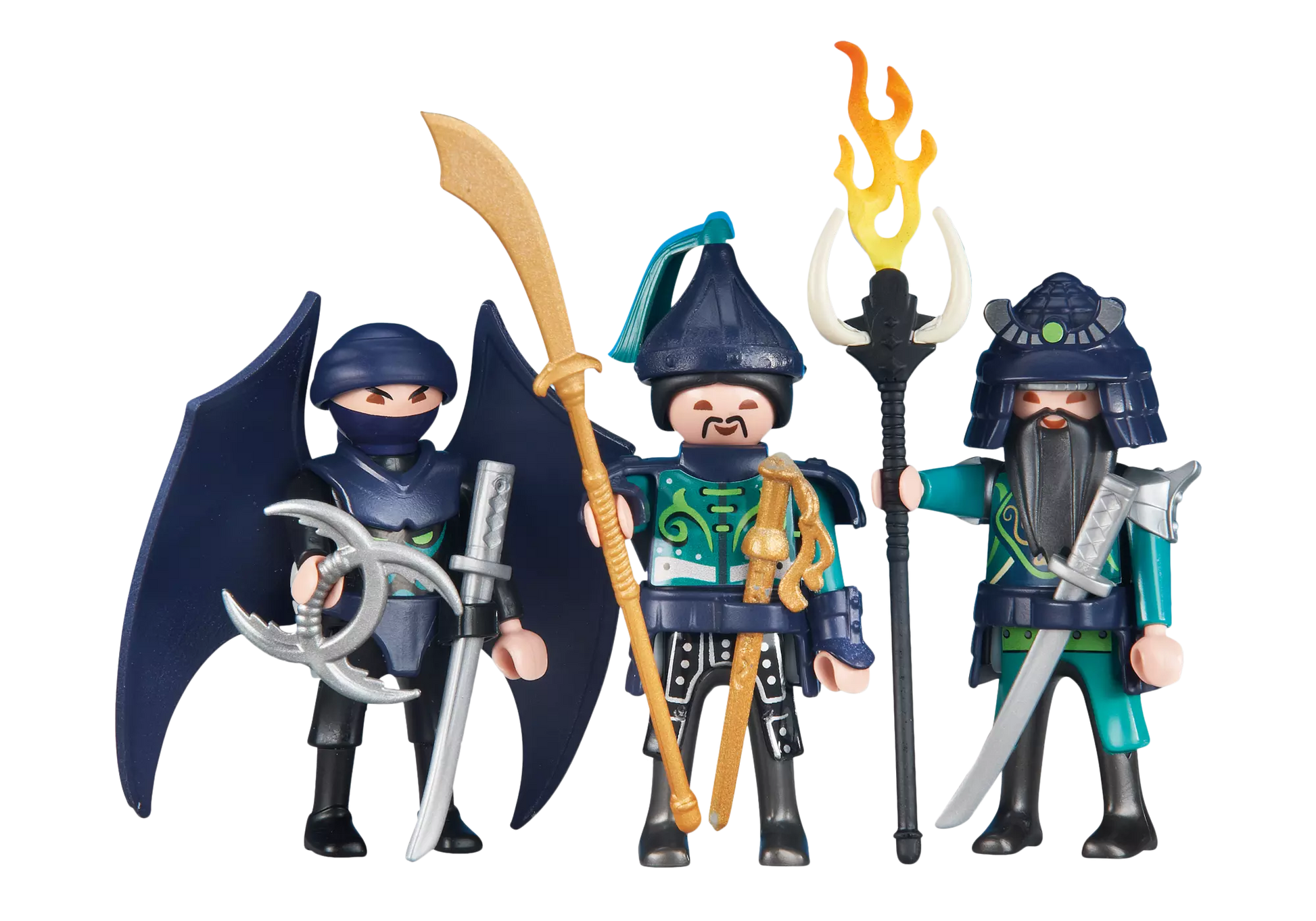 Playmobil 6328 Grüne Asia Ritter (Folienverpackung) - plegobil