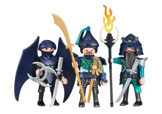 Playmobil 6328 Grüne Asia Ritter (Folienverpackung) - plegobil