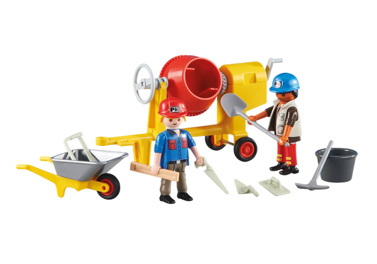 Playmobil 6339 City Action 2 Bauarbeiter (Folienverpackung) - plegobil