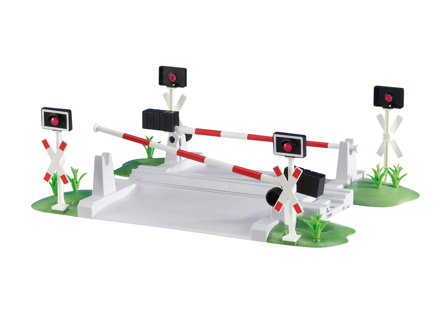 Playmobil 6341 RC Train Bahnübergang mit Schranken - plegobil
