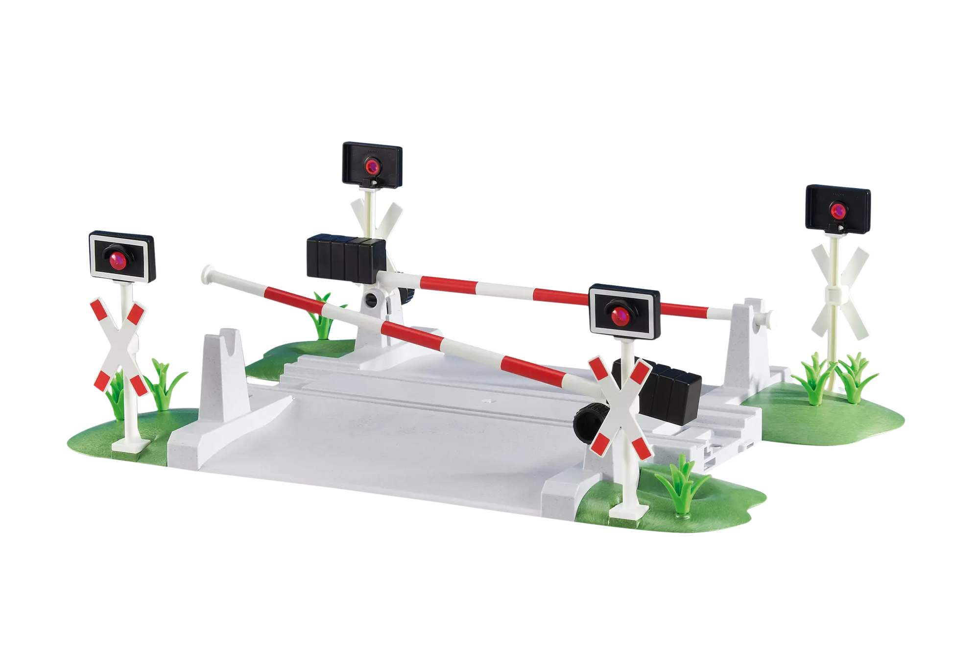 Playmobil 6341 RC Train Bahnübergang mit Schranken - plegobil