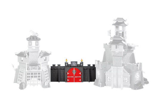Playmobil 6351 Knights Verbindungsmauer Asia-Drachenburg (Folienverpackung) - plegobil