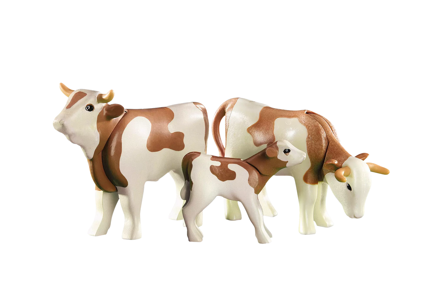 Playmobil 6356 2 Rinder mit Kälbchen (Folienverpackung) - plegobil