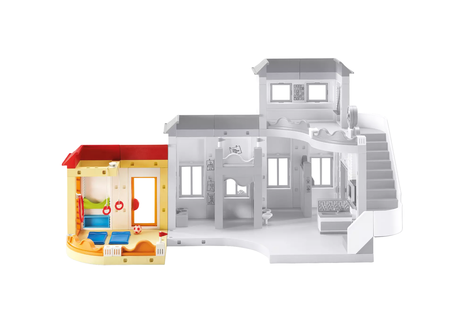 Playmobil 6386 City Life Anbau-Turnhalle für die KiTa (Folienverpackung) - plegobil
