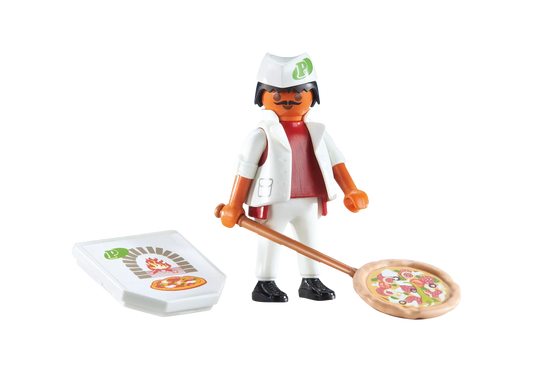 Playmobil 6392 City Life Pizzabäcker (Folienverpackung) - plegobil