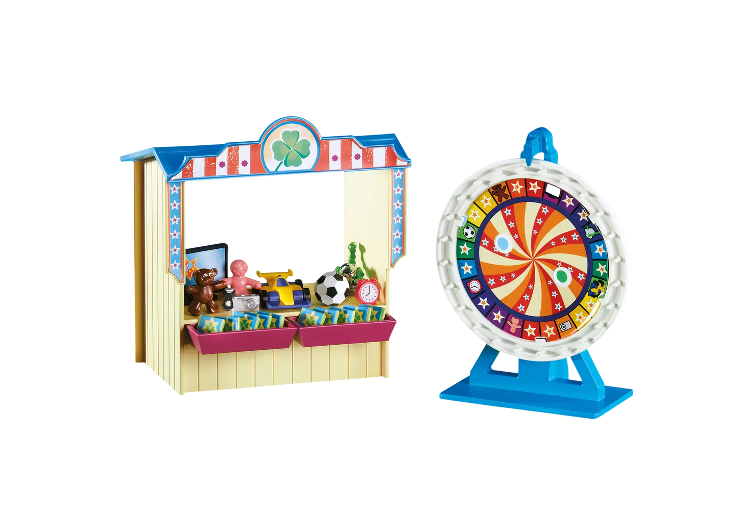 Playmobil 6394 Glücksrad mit Bude (Folienverpackung) - plegobil