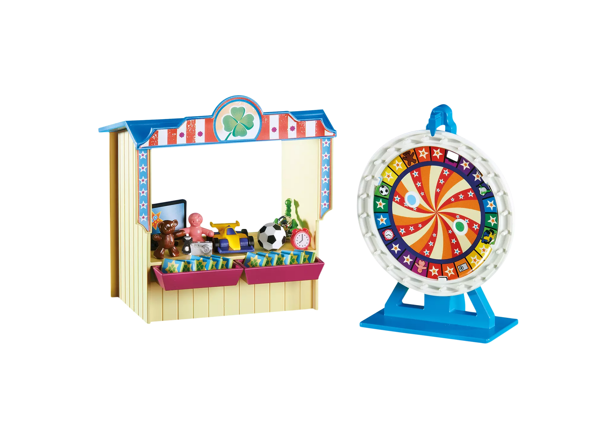 Playmobil 6394 Glücksrad mit Bude (Folienverpackung) - plegobil