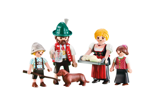 Playmobil 6395 Trachtenfamilie (Folienverpackung) - plegobil