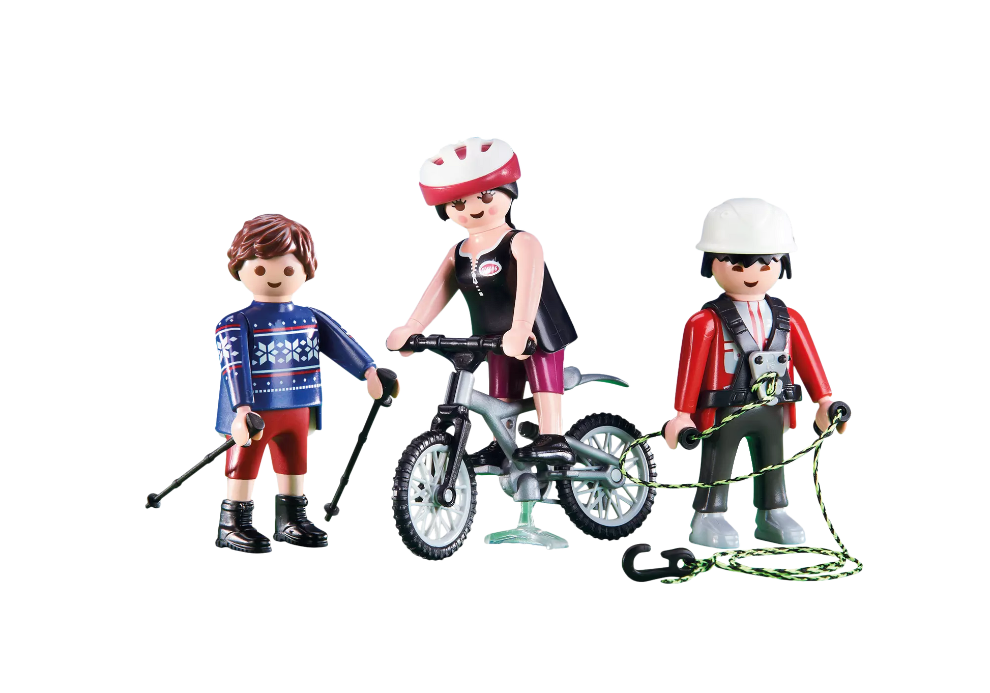 Playmobil 6396 3 Outdoor Bergsportler (Folienverpackung) - plegobil