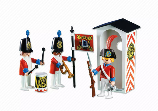 Playmobil 6413 Wachturm mit Rot Röcken (Folienverpackung) - plegobil
