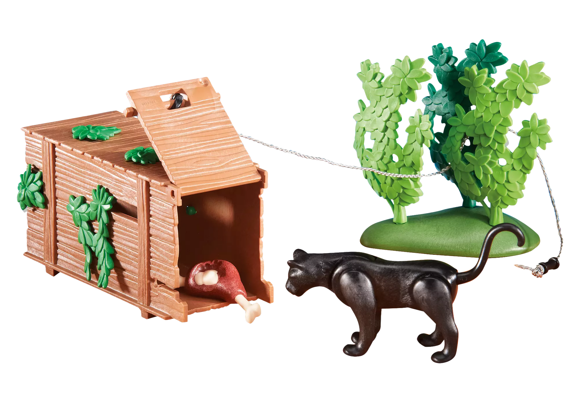 Playmobil 6422 Lebendfalle mit Panther (Folienverpackung) - plegobil