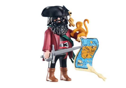 Playmobil 6433 Pirates Piratenkapitän (Folienverpackung) - plegobil