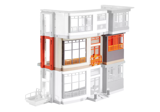 Playmobil 6443 City Life Etagenergänzung Kinderklink (Folienverpackung) - plegobil