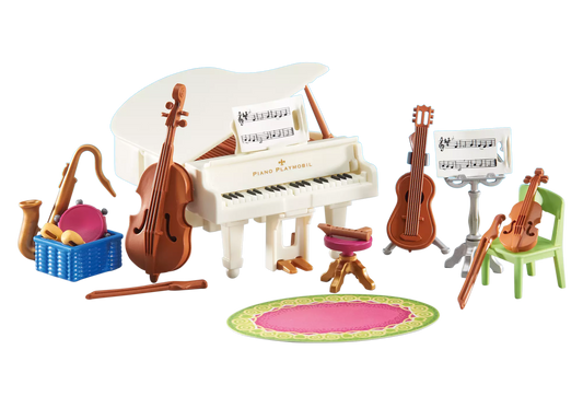 Playmobil 6458 Musikzimmer (Folienverpackung) - plegobil