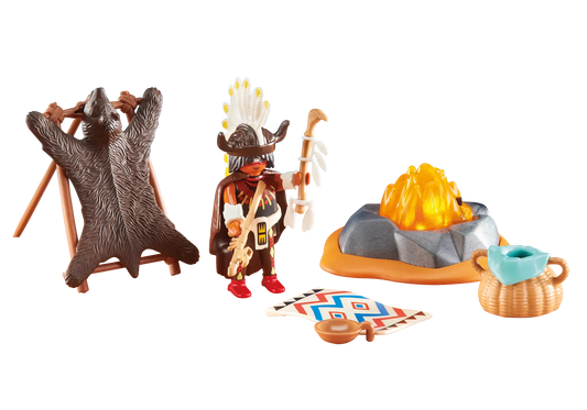 Playmobil 6477 Medizinmann (Folienverpackung) - plegobil