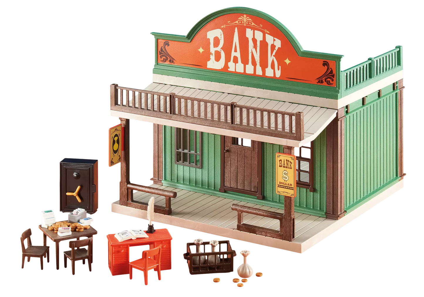 Playmobil 6478 Western Bank (Folienverpackung) - plegobil