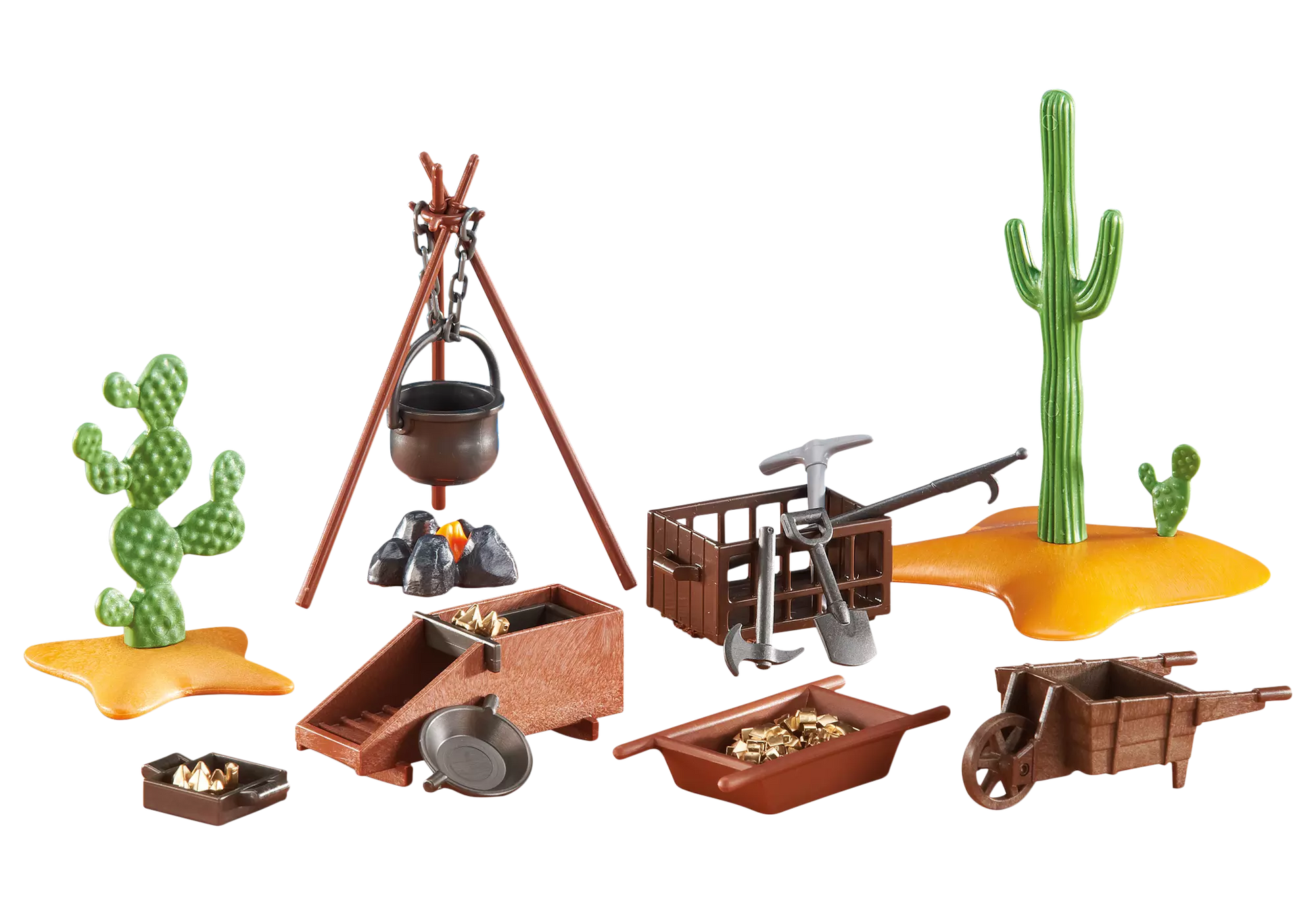 Playmobil 6479 Western Goldgräbercamp (Folienverpackung) - plegobil
