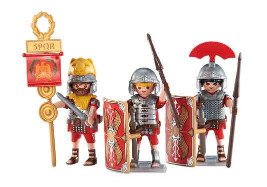Playmobil 6490 History 3 römische Soldaten (Folienverpackung) - plegobil