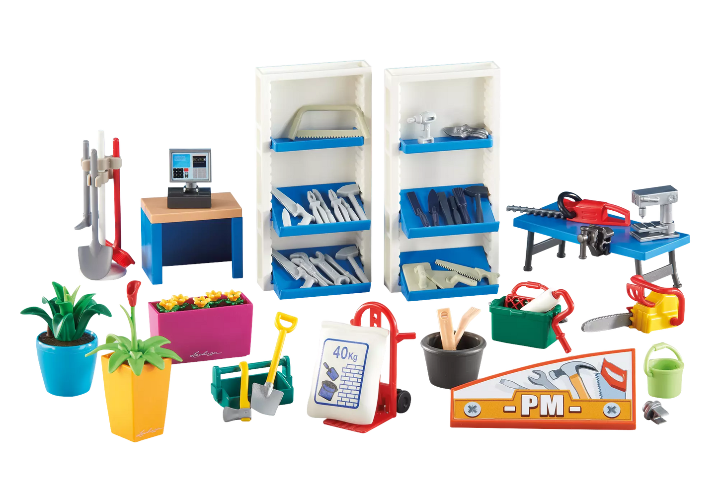 Playmobil 6499 City Life Baumarkt-Einrichtung (Folienverpackung) - plegobil