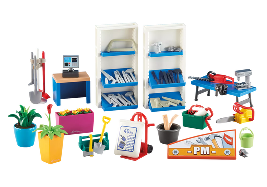 Playmobil 6499 City Life Baumarkt-Einrichtung (Folienverpackung) - plegobil