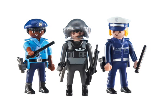 Playmobil 6501 City Action 3 Polizisten - plegobil