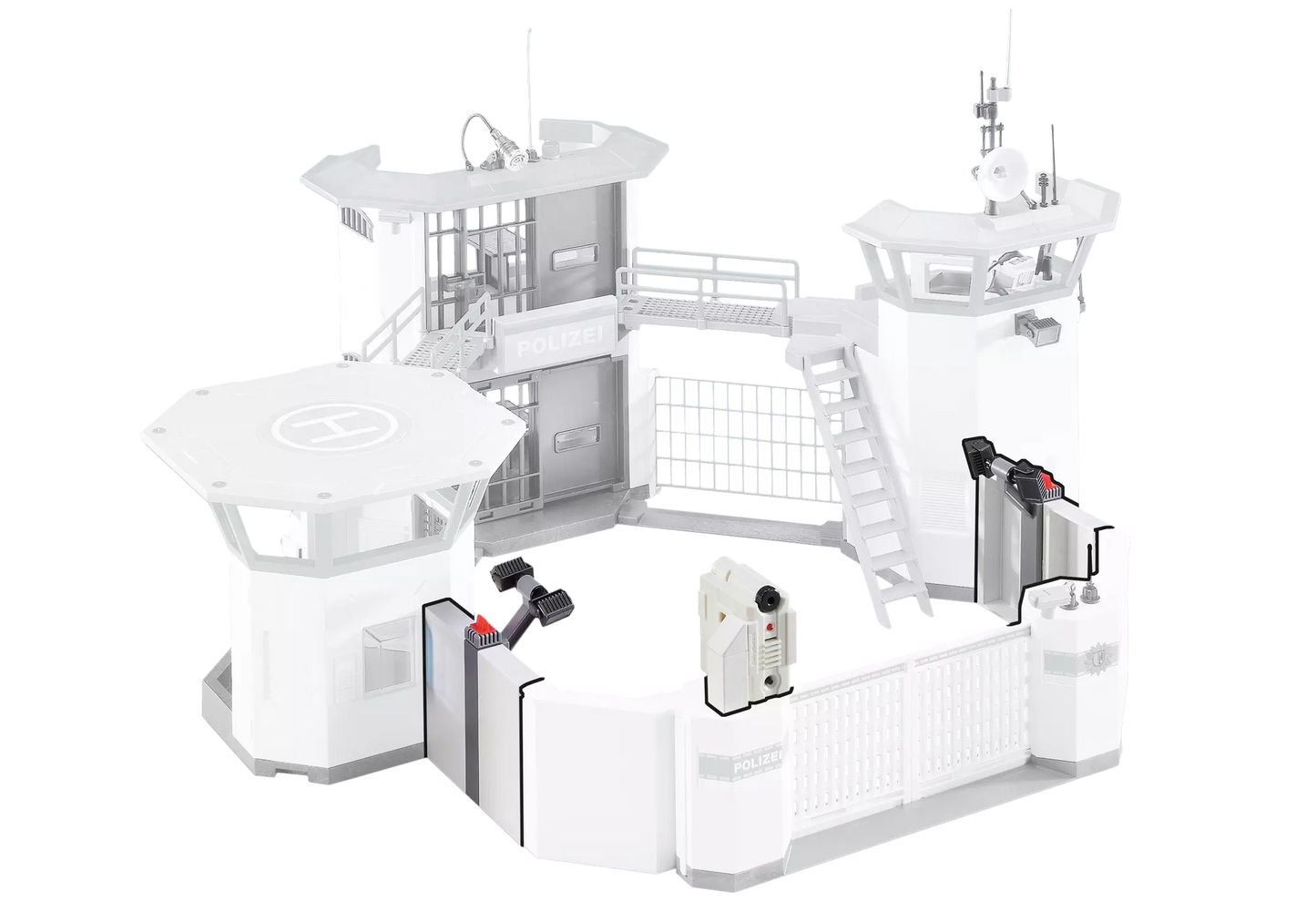 Playmobil 6503 City Action Erweiterung Polizeistation/Alarmanlage (Folienverpackung) - plegobil