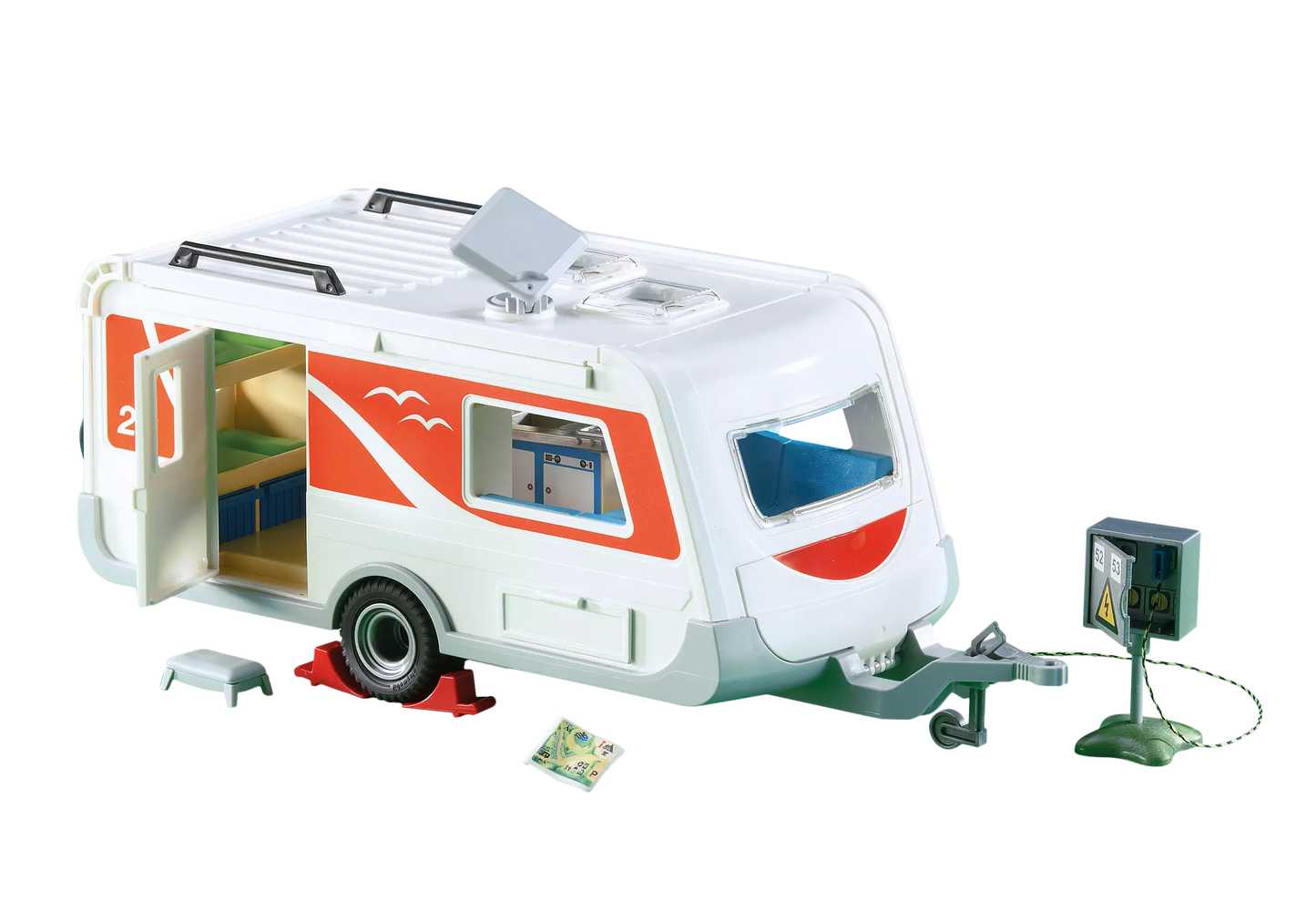 Playmobil 6513 Family Fun Wohnwagen (Folienverpackung) - plegobil