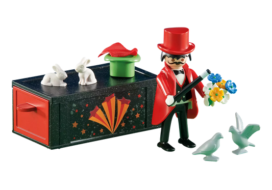 Playmobil 6515 Magier mit Zauberkiste (Folienverpackung) - plegobil