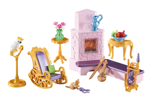 Playmobil 6520 Dollhouse Kaminzimmer (Folienverpackung) - plegobil