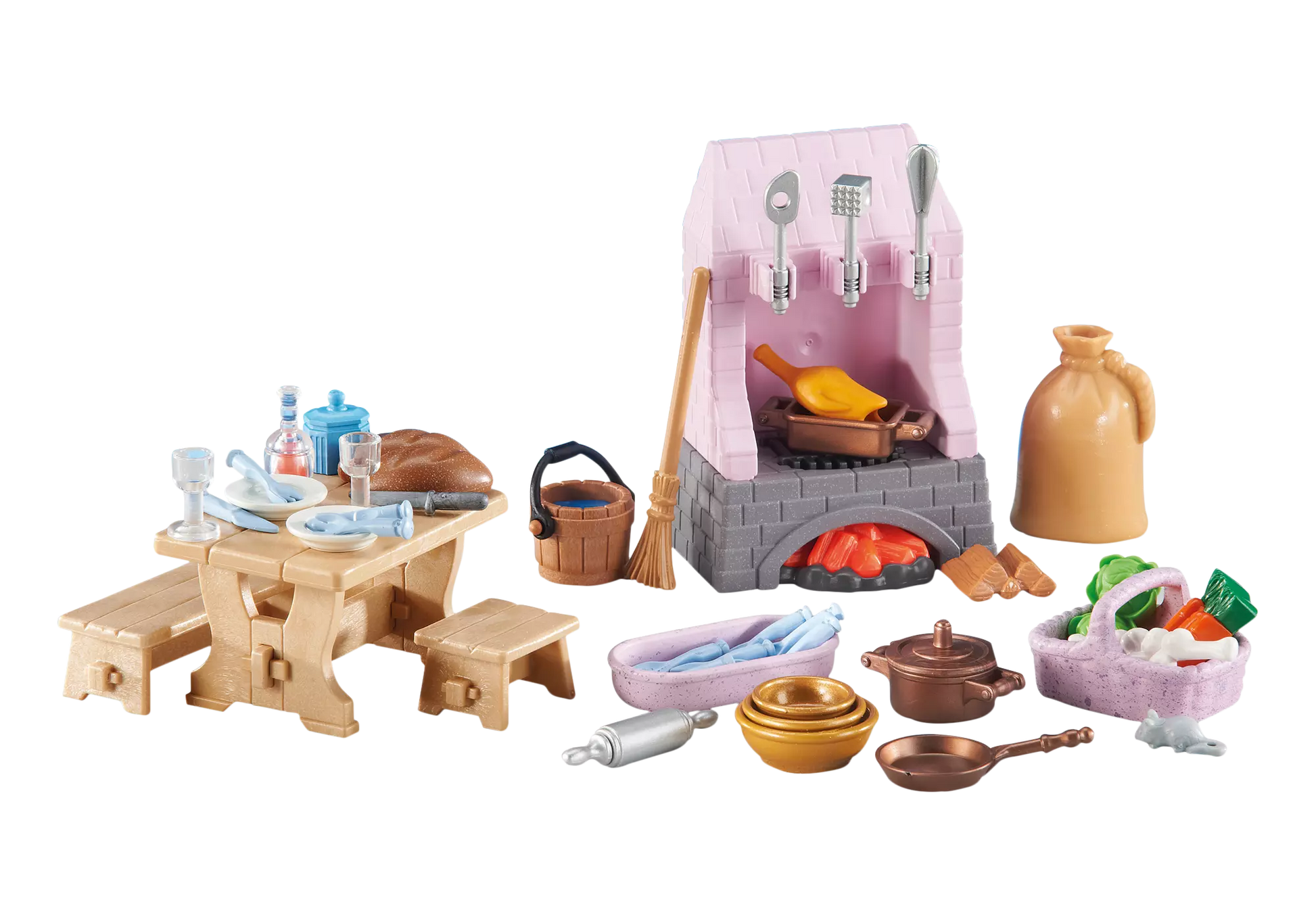 Playmobil 6521 Dollhouse Schloßküche (Folienverpackung) - plegobil