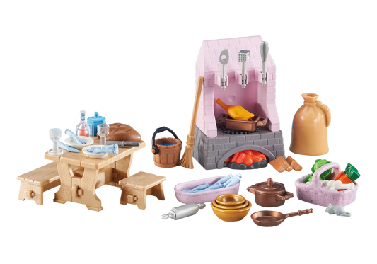 Playmobil 6521 Dollhouse Schloßküche (Folienverpackung) - plegobil