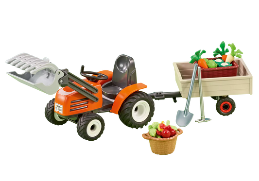 Playmobil 6537 Country Kompakter Frontlader mit Anhänger (Folienverpackung) - plegobil