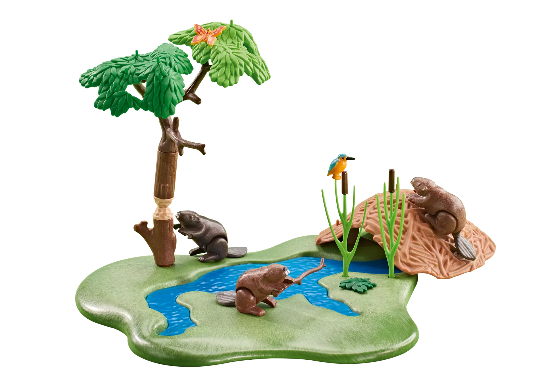 Playmobil 6541 Biberbau am Fluss (Folienverpackung) - plegobil